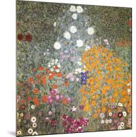 Farm Garden-Gustav Klimt-Mounted Art Print