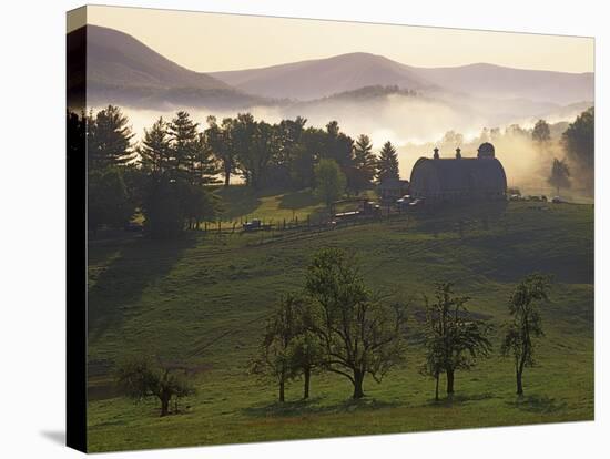 Farm, Giles County, Virginia, USA-Charles Gurche-Stretched Canvas