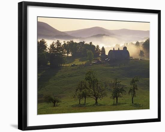 Farm, Giles County, Virginia, USA-Charles Gurche-Framed Photographic Print