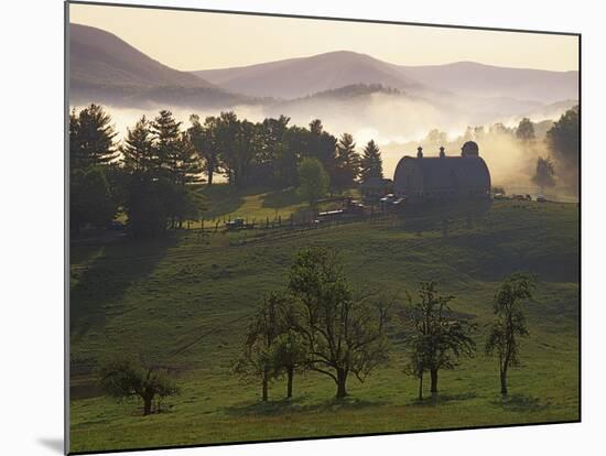 Farm, Giles County, Virginia, USA-Charles Gurche-Mounted Photographic Print