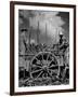 Farm Hands Working on a Sugar Cane Farm-Hansel Mieth-Framed Photographic Print