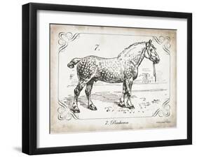 Farm Horse I-Gwendolyn Babbitt-Framed Art Print