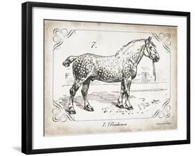 Farm Horse I-Gwendolyn Babbitt-Framed Art Print