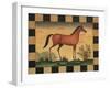 Farm Horse-Diane Pedersen-Framed Art Print