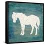 Farm Horse-LightBoxJournal-Framed Stretched Canvas