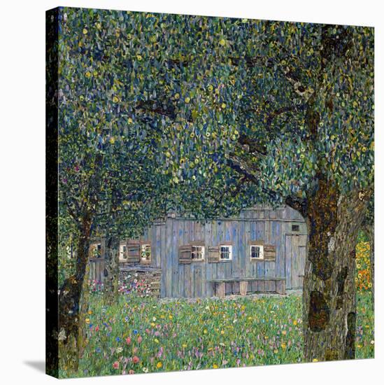 Farm House in Buchberg, 1911-Gustav Klimt-Stretched Canvas