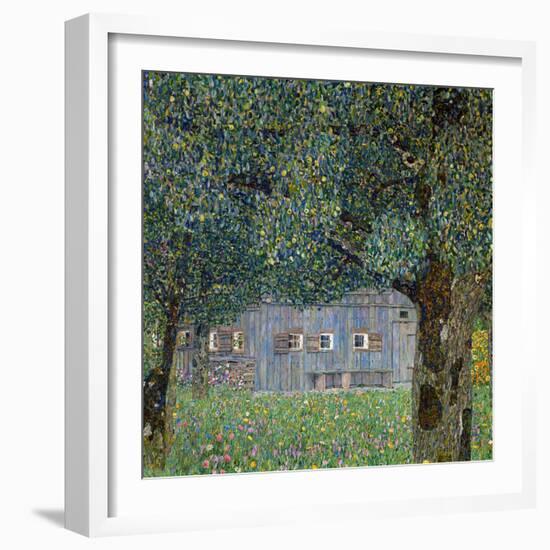 Farm House in Buchberg, 1911-Gustav Klimt-Framed Giclee Print