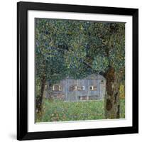 Farm House in Buchberg, 1911-Gustav Klimt-Framed Giclee Print