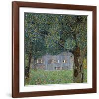 Farm House in Buchberg, 1911-Gustav Klimt-Framed Giclee Print