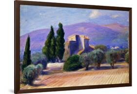 Farm House in Provence-William James Glackens-Framed Giclee Print