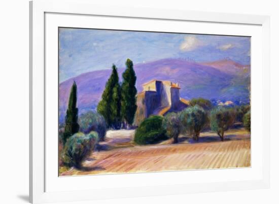 Farm House in Provence-William James Glackens-Framed Giclee Print