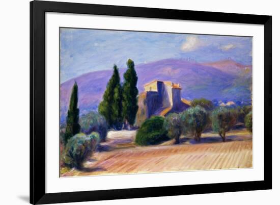 Farm House in Provence-William James Glackens-Framed Giclee Print