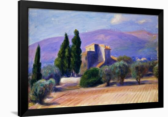 Farm House in Provence-William James Glackens-Framed Giclee Print