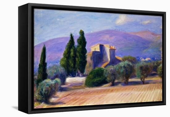 Farm House in Provence-William James Glackens-Framed Stretched Canvas