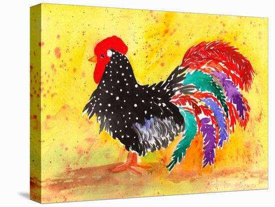 Farm House Rooster I-Beverly Dyer-Stretched Canvas