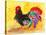 Farm House Rooster I-Beverly Dyer-Stretched Canvas