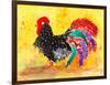 Farm House Rooster I-Beverly Dyer-Framed Premium Giclee Print