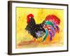 Farm House Rooster I-Beverly Dyer-Framed Art Print