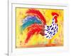 Farm House Rooster II-Beverly Dyer-Framed Art Print