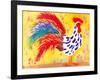 Farm House Rooster II-Beverly Dyer-Framed Art Print