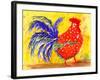 Farm House Rooster III-Beverly Dyer-Framed Art Print