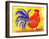 Farm House Rooster III-Beverly Dyer-Framed Art Print