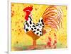 Farm House Rooster IV-Beverly Dyer-Framed Art Print