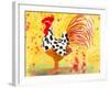 Farm House Rooster IV-Beverly Dyer-Framed Art Print