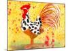 Farm House Rooster IV-Beverly Dyer-Mounted Art Print