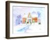 Farm House-Jennifer Zsolt-Framed Giclee Print