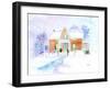 Farm House-Jennifer Zsolt-Framed Giclee Print