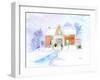 Farm House-Jennifer Zsolt-Framed Giclee Print