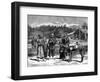 Farm in Canton Province, China, Late 19th Century-Adrien Marie-Framed Giclee Print