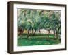 Farm in Normandy, 1885-1886-Paul C?zanne-Framed Giclee Print