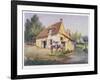 Farm in the Epernay Region, C.1850-null-Framed Giclee Print