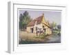 Farm in the Epernay Region, C.1850-null-Framed Giclee Print