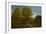 Farm in the Landes, 1844-67 (Oil on Canvas)-Theodore Rousseau-Framed Giclee Print