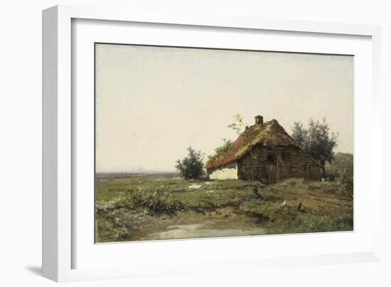 Farm in the Open Fields-Paul Joseph Constantin Gabriel-Framed Art Print