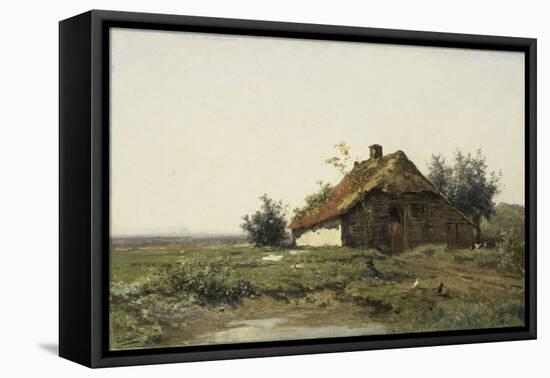 Farm in the Open Fields-Paul Joseph Constantin Gabriel-Framed Stretched Canvas