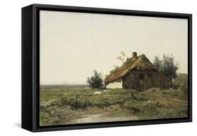 Farm in the Open Fields-Paul Joseph Constantin Gabriel-Framed Stretched Canvas