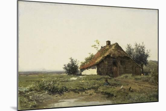 Farm in the Open Fields-Paul Joseph Constantin Gabriel-Mounted Art Print