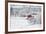 Farm In The Snow-Vladimir Kostka-Framed Photographic Print