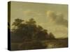 Farm, Jan Vermeer Van Haarlem-null-Stretched Canvas