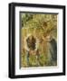 Farm Labourers Planting Stakes, 1902-Camille Pissarro-Framed Giclee Print