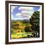 "Farm Landscape,"April 1, 1942-J. Steuart Curry-Framed Giclee Print