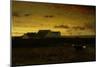 Farm Landscape, Cattle in Pasture, Sunset, Nantucket, C.1883-George Snr. Inness-Mounted Premium Giclee Print