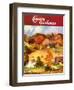 "Farm Landscape," Country Gentleman Cover, November 1, 1940-null-Framed Giclee Print