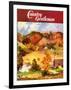 "Farm Landscape," Country Gentleman Cover, November 1, 1940-null-Framed Giclee Print