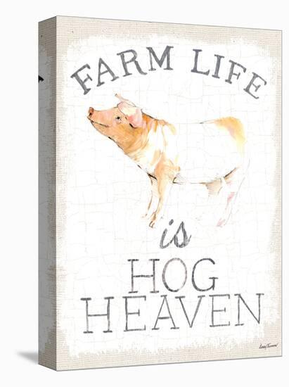 Farm Life burlap-Avery Tillmon-Stretched Canvas