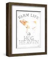 Farm Life enamel-Avery Tillmon-Framed Art Print